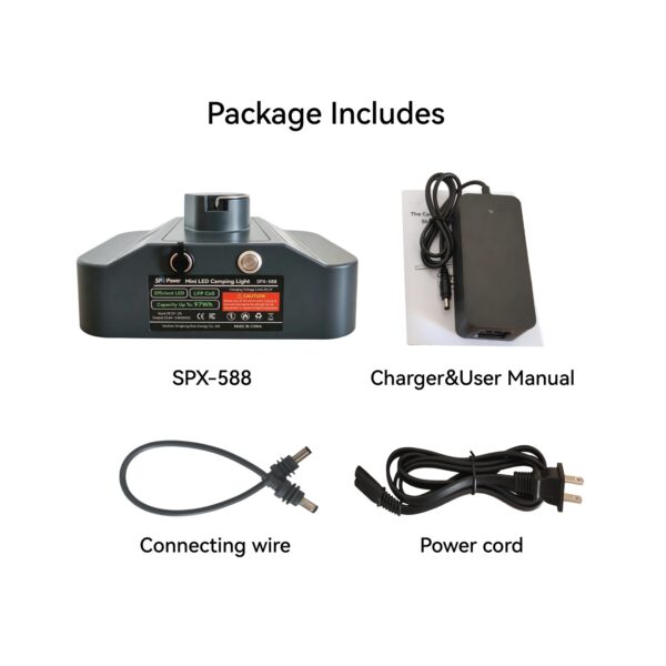 产品清单 Mini LED Camping Light -Starlink Mini Battery 97Wh