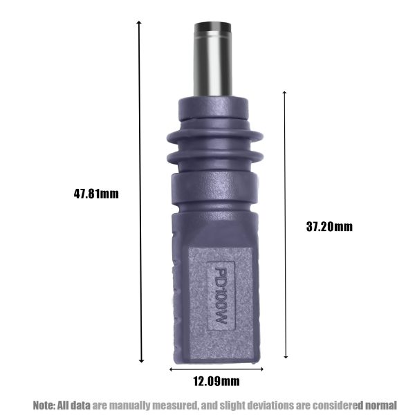 DC5521 to TYPE-C decoy adapter
